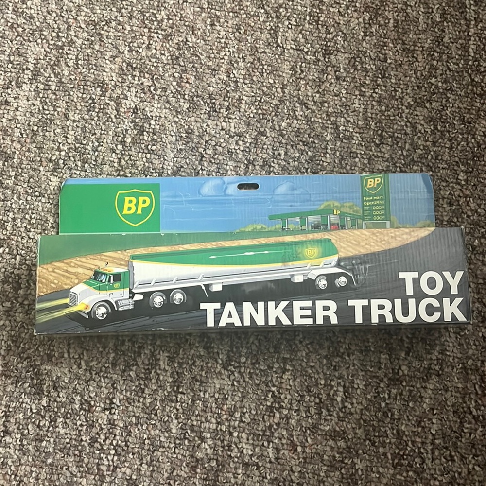 Vintage Toy Tanker Truck